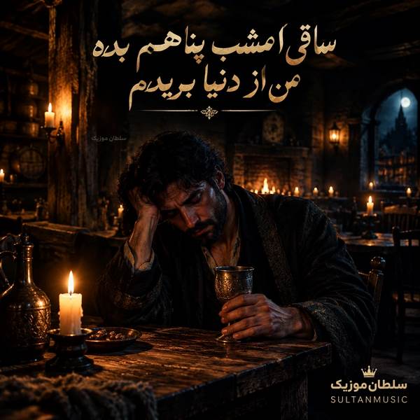دانلود آهنگ ساقی امشب پناهم بده من از دنیا بریدم
