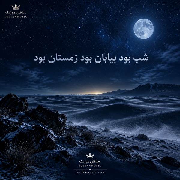 شب بود بیابان بود زمستان بود